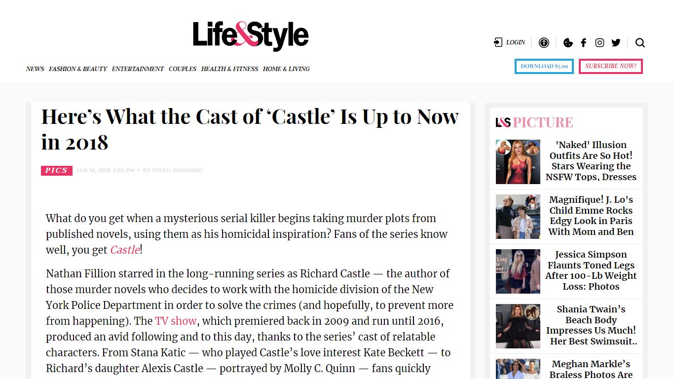 The Cast of 'Castle': Where Are They Now? - Life & Style